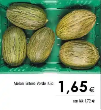 Cash Ifa Melon Entero Verde Kilo oferta