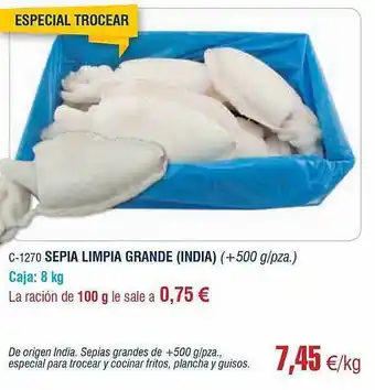 Abordo Sepia Limpia Grande oferta