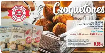 Abordo De Setas De Estofado De Pollo De Ibéricos oferta