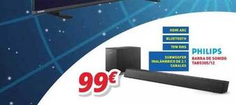 Mi electro Philips Barra De Sonido Tab5305 12 oferta