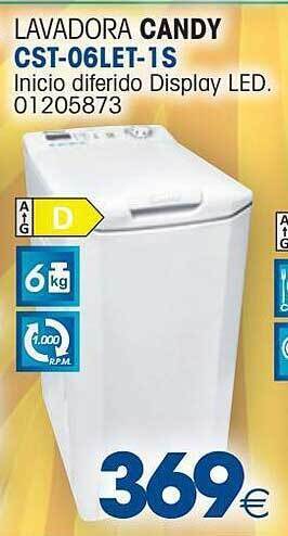 Master Cadena Lavadora Candy Cst-06let-1s oferta