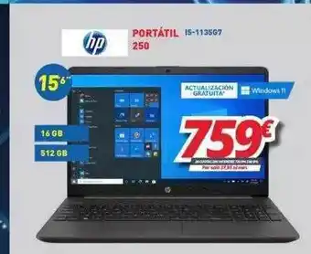 Mi electro Hp Portátil 250 oferta