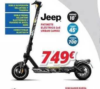 Mi electro Jeep Patinete Eléctrico 2xe Urban Camou oferta