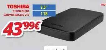 Mi electro Toshiba Disco Duro Canvio Basics 2.5 oferta