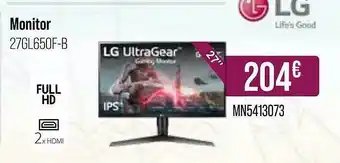 MR Micro Lg Monitor 27gl650f-b oferta