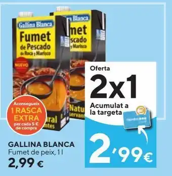 Caprabo Fumet de pescado gallina blanca oferta