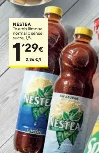 Caprabo Bebidas de sabores nestea oferta