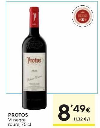 Caprabo Vino tinto protos oferta