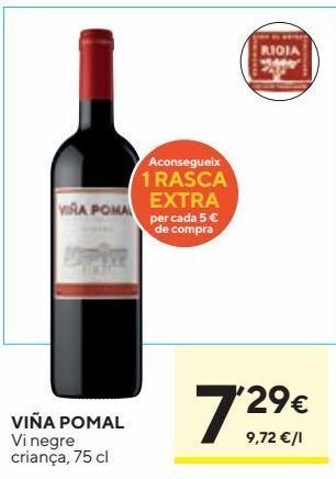 Caprabo Vino tinto viña pomal oferta