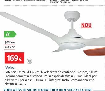 Bauhaus Ventilador de techo oferta