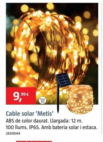 Bauhaus Luz led flotante oferta