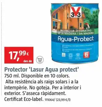 Bauhaus Protector de madera oferta