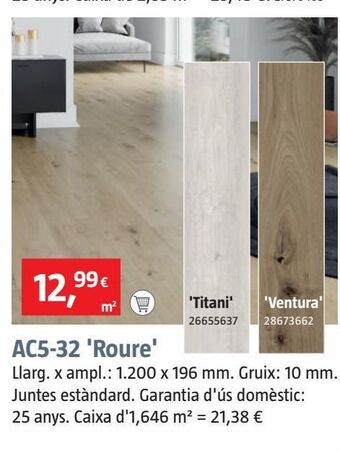 Bauhaus Suelos laminados oferta