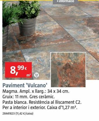 Bauhaus Pavimento exterior oferta