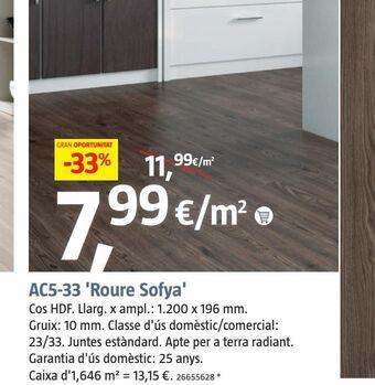 Bauhaus Suelos laminados oferta