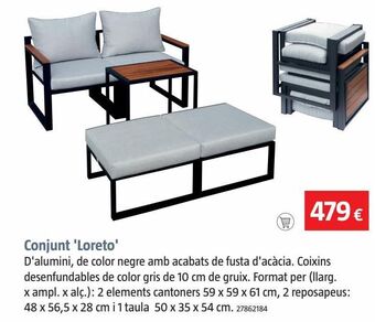 Bauhaus Muebles de jardín oferta