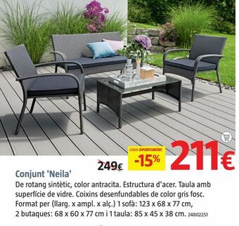 Bauhaus Muebles de jardín oferta