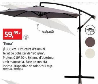 Bauhaus Parasol oferta