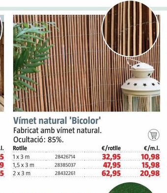 Bauhaus Malla de ocultación oferta