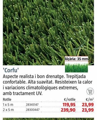 Bauhaus Césped artificial oferta