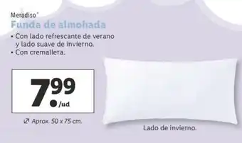 Lidl Funda de almohada oferta