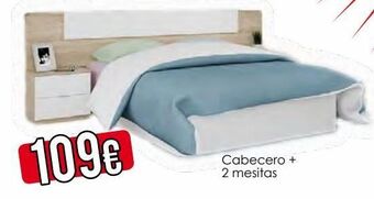 Atrapamuebles Cabecero + 2 mesitas oferta
