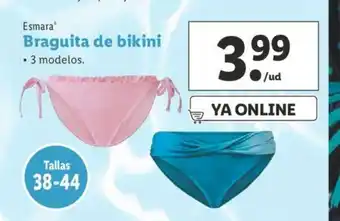 Lidl Braguita de bikini oferta