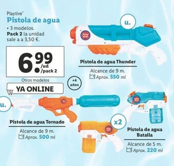 Lidl Pistola de agua oferta