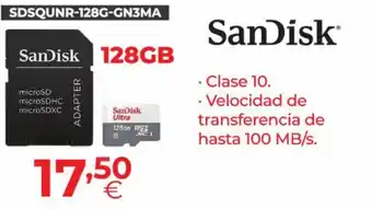 Computer Store SanDisk Memoria Micro SD + Adaptador 128 gb oferta