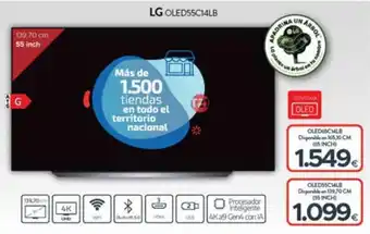 Tien 21 LG OLED55C14LB 55 Inch oferta