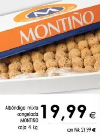 Cash Ifa Montiño Albóndiga Mixta Congelada Caja 4 kg oferta