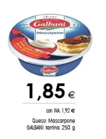 Cash Ifa Galbani Queso Mascarpone Tarrina 250 g oferta