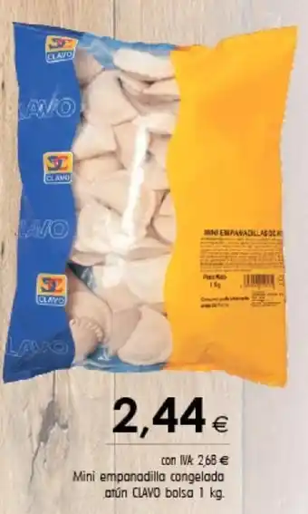 Cash Ifa Clavo Mini Empanadilla Congelada Atún Bolsa 1 kg oferta