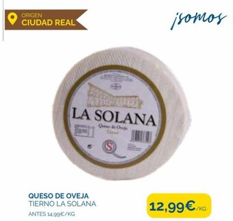 Cash Ecofamilia Queso de Oveja Tierno La Solana oferta