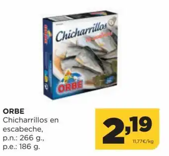 Alimerka Orbe Chicharrillos En Escabeche, oferta