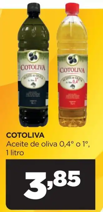 Alimerka Cotoliva Aceite de Oliva 0.4° o 1°, 1 Litro oferta