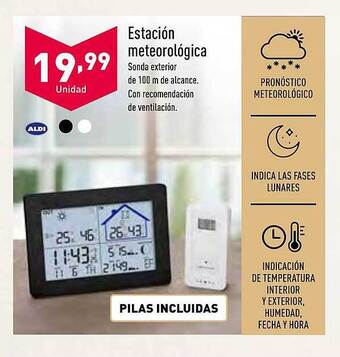 ALDI Estación Meteorológica oferta