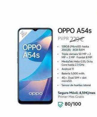Movistar Oppo A54s oferta