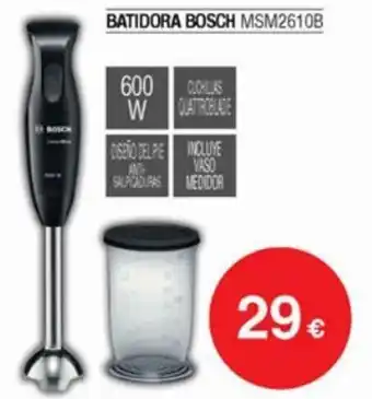 Milar Bosch Batidora MSM2610B oferta