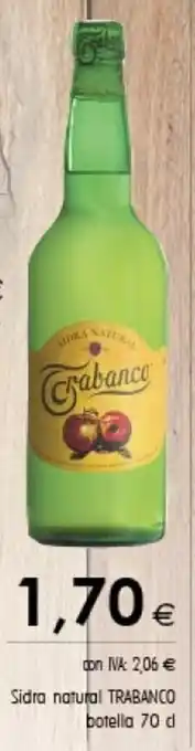 Cash Ifa Trabanco Sidra Natural Botella 70 cl oferta