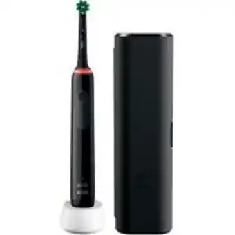 Eroski Cepillo dental eléctrico negro, pro 3 3500 oral-b oferta