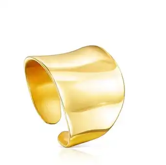 Tous Anillo abierto de plata vermeil nenufar oferta