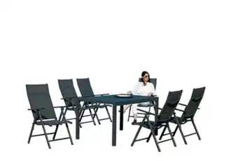 Leroy Merlin Conjunto de jardín ankara 151/4 antracita tg oferta