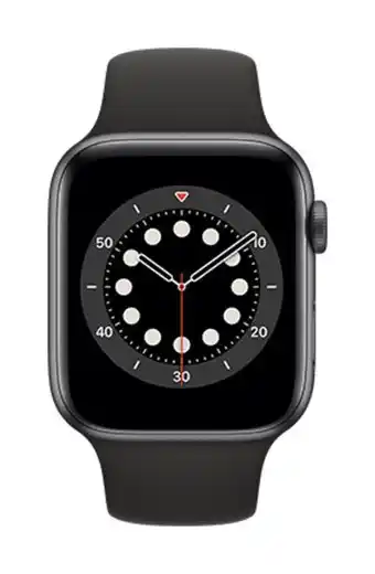 Movistar Apple watch series 6 gps + cellular 44mm caja gris / correa deportiva negra oferta