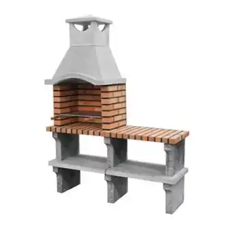 Leroy Merlin Barbacoa de obra arizona de 200x142x50 cm de 346 kg oferta