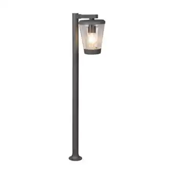 Baliza exterior antracita e27 ip44 lotus