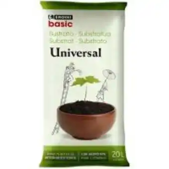 Eroski Sustrato universal eroski basic, saco 20 litros oferta