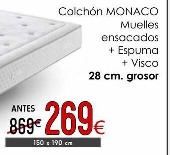 Atrapamuebles Colchones oferta