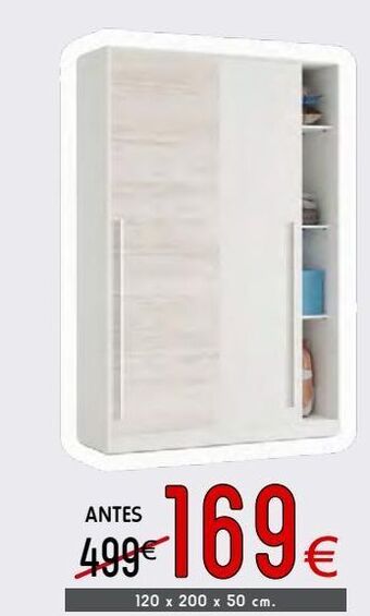 Atrapamuebles Armario con puertas correderas oferta
