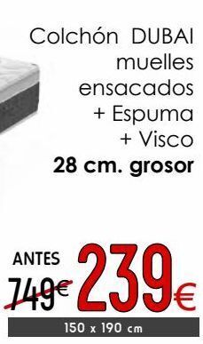 Atrapamuebles Colchones oferta